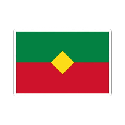 Flag of Yantzaza (Ecuador) STICKER Vinyl Kiss-Cut Decal 2 Inch White - The Sticker Space