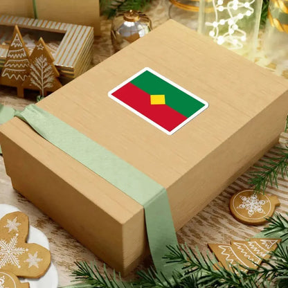 Flag of Yantzaza (Ecuador) STICKER Vinyl Kiss-Cut Decal - The Sticker Space