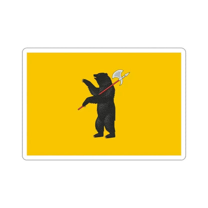 Flag of Yaroslavl Oblast Russia STICKER Vinyl Die-Cut Decal 3 Inch - The Sticker Space