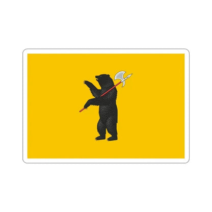 Flag of Yaroslavl Oblast Russia STICKER Vinyl Die-Cut Decal 4 Inch - The Sticker Space