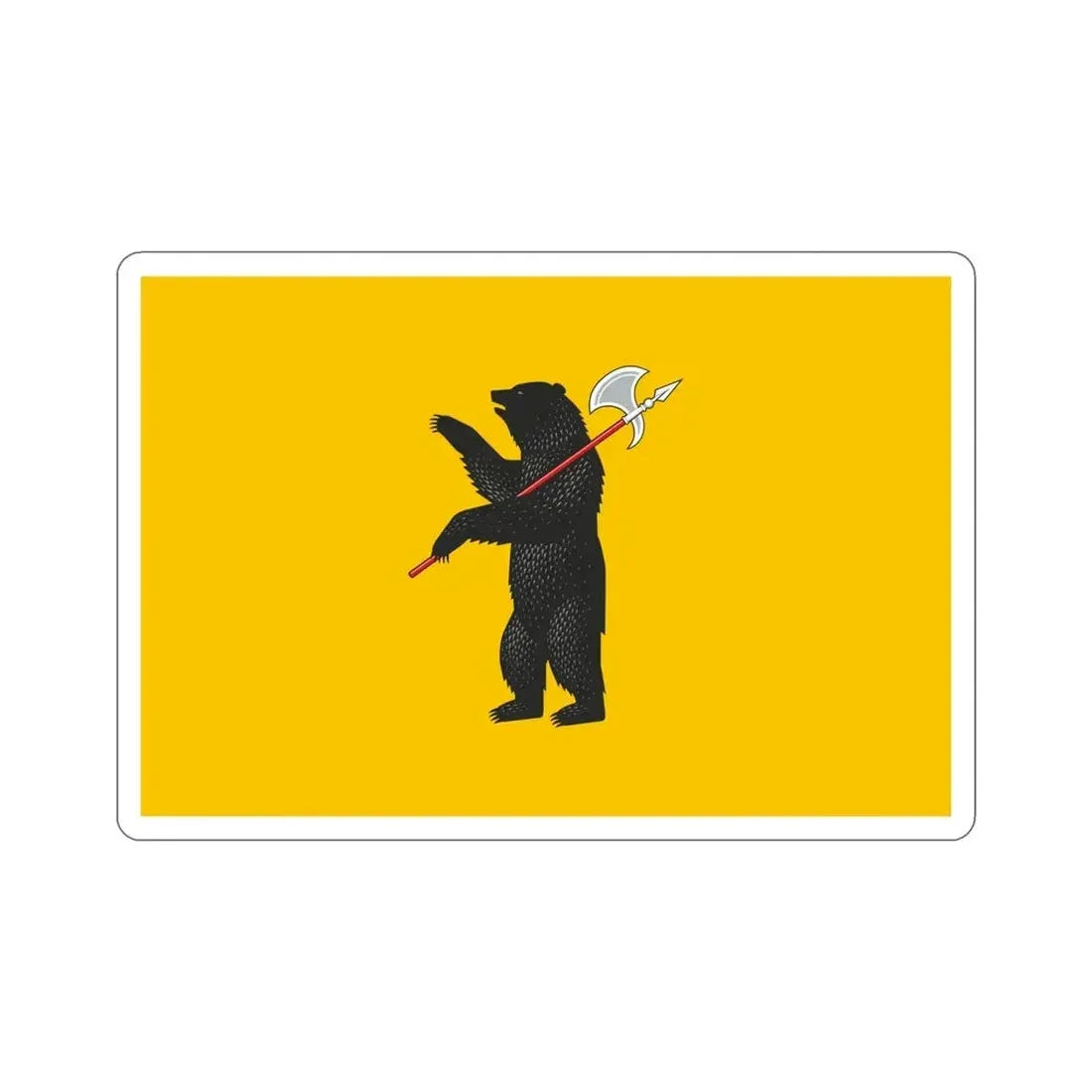 Flag of Yaroslavl Oblast Russia STICKER Vinyl Die-Cut Decal - The Sticker Space