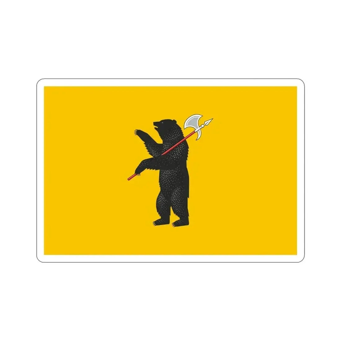 Flag of Yaroslavl Oblast Russia STICKER Vinyl Die-Cut Decal - The Sticker Space