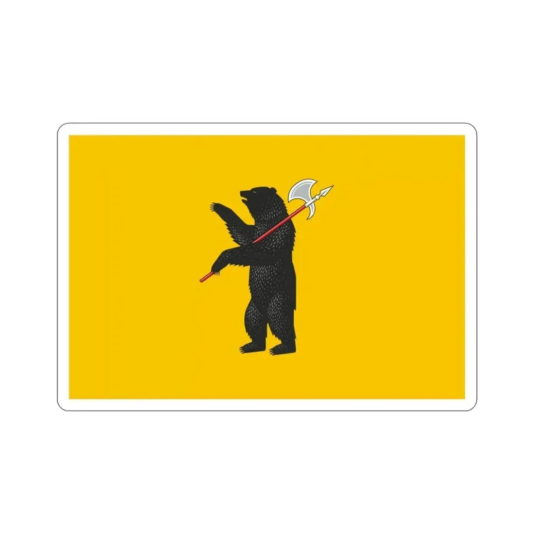 Flag of Yaroslavl Oblast Russia STICKER Vinyl Die-Cut Decal - The Sticker Space