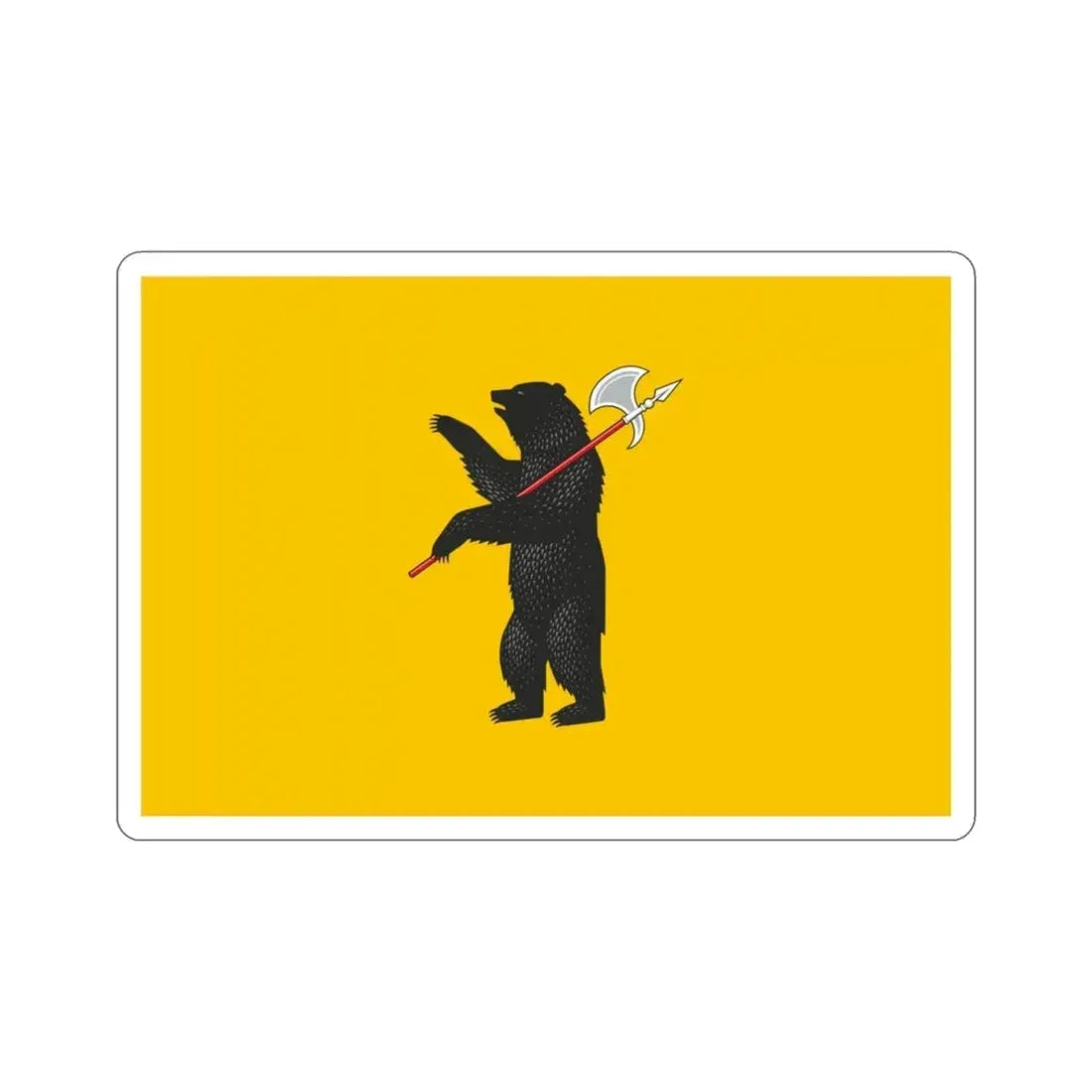 Flag of Yaroslavl Oblast Russia STICKER Vinyl Die-Cut Decal - The Sticker Space