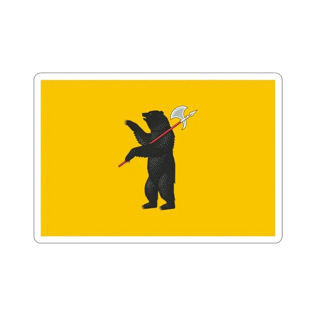 Flag of Yaroslavl Oblast Russia STICKER Vinyl Die-Cut Decal - The Sticker Space