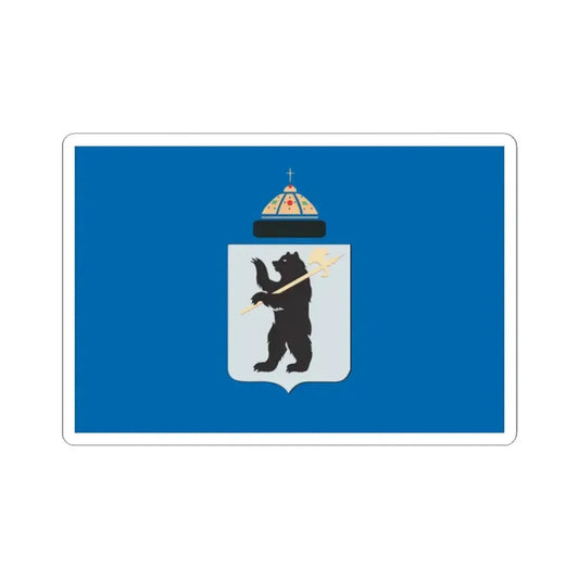 Flag of Yaroslavl Russia - STICKER Vinyl Kiss-Cut Decal 2 Inch White - The Sticker Space