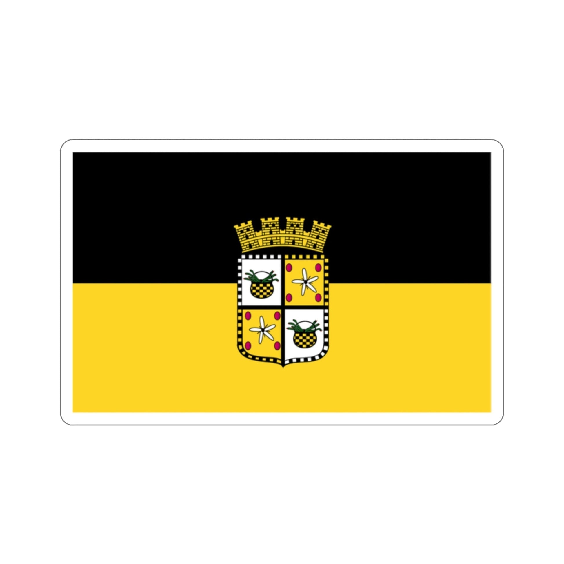 Flag of Yauco Puerto Rico STICKER Vinyl Die-Cut Decal-2 Inch-The Sticker Space