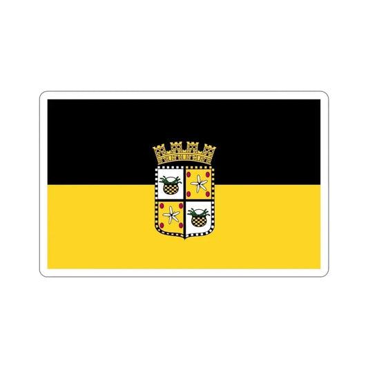 Flag of Yauco Puerto Rico STICKER Vinyl Die-Cut Decal 6 Inch - The Sticker Space