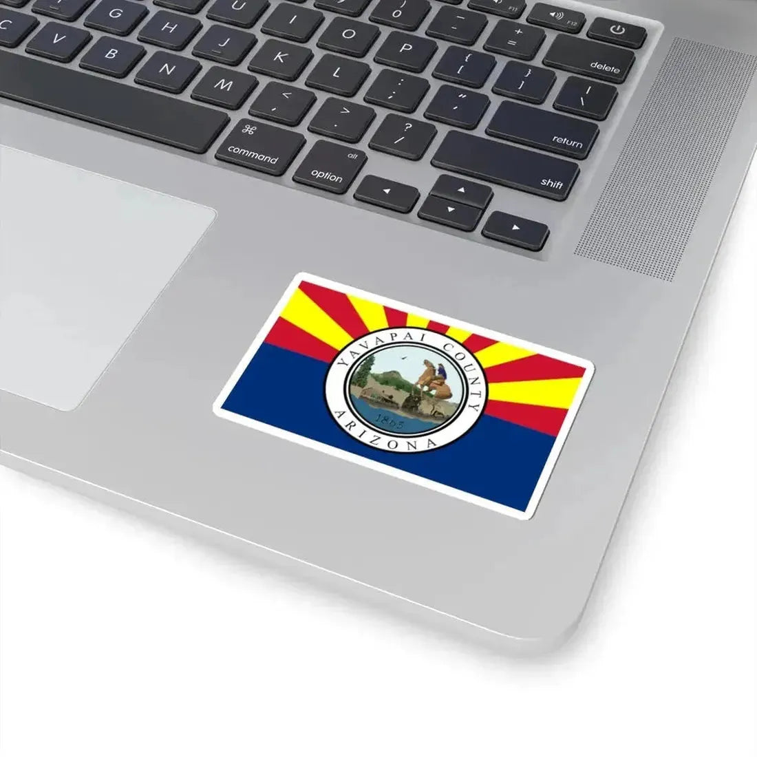 Flag of Yavapai County Arizona (United States) STICKER Vinyl Kiss-Cut Decal - The Sticker Space