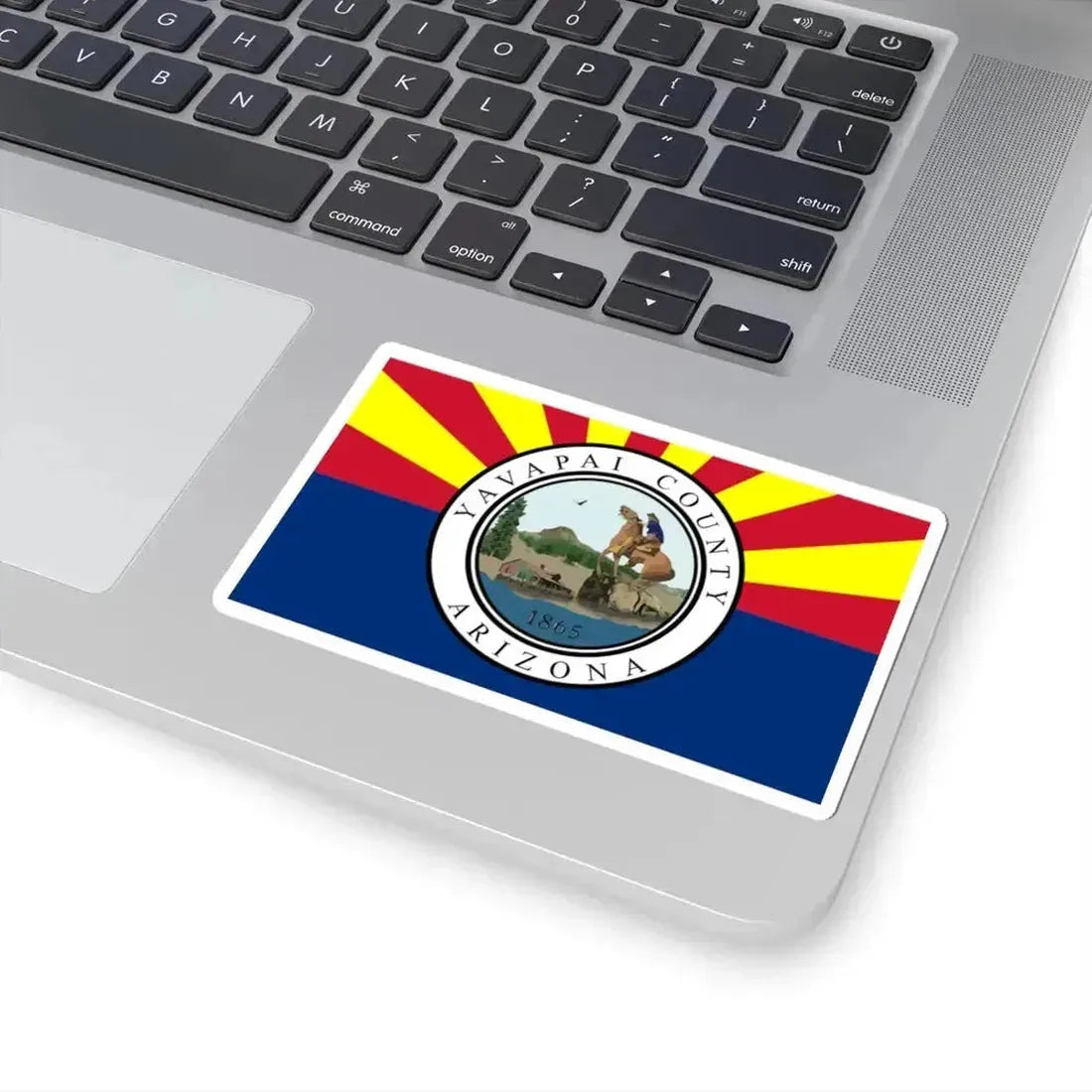 Flag of Yavapai County Arizona (United States) STICKER Vinyl Kiss-Cut Decal - The Sticker Space