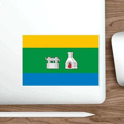 Flag of Yekaterinburg Russia STICKER Vinyl Die-Cut Decal - The Sticker Space
