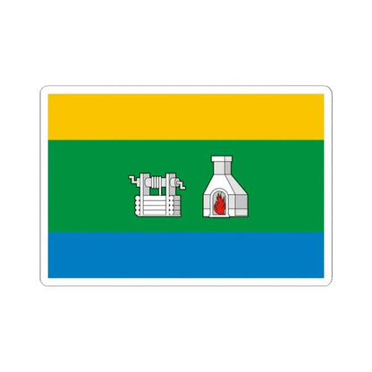 Flag of Yekaterinburg Russia - STICKER Vinyl Kiss-Cut Decal 2 Inch White - The Sticker Space