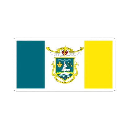 Flag of Yellowknife NWT Canada STICKER Vinyl Die-Cut Decal - The Sticker Space