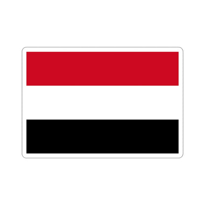 Flag of Yemen STICKER Vinyl Die-Cut Decal-2 Inch-The Sticker Space