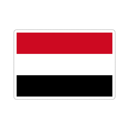Flag of Yemen STICKER Vinyl Die-Cut Decal-3 Inch-The Sticker Space