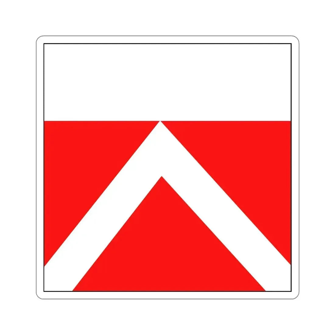 Flag of Yens Switzerland STICKER Vinyl Die-Cut Decal 6 Inch - The Sticker Space