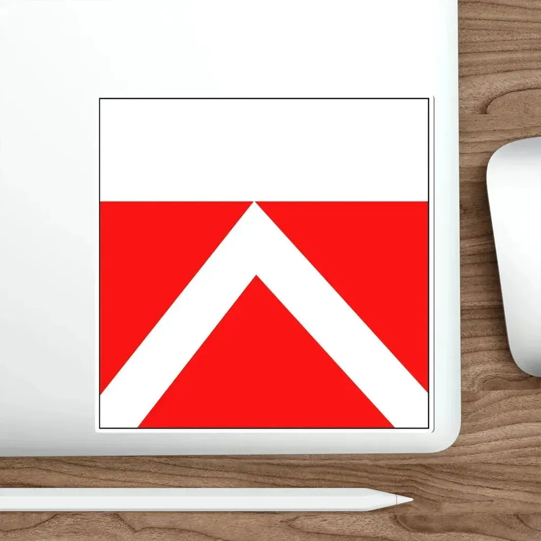 Flag of Yens Switzerland STICKER Vinyl Die-Cut Decal - The Sticker Space