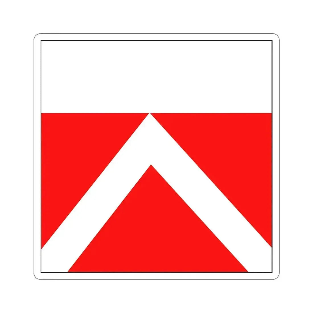 Flag of Yens Switzerland STICKER Vinyl Die-Cut Decal - The Sticker Space