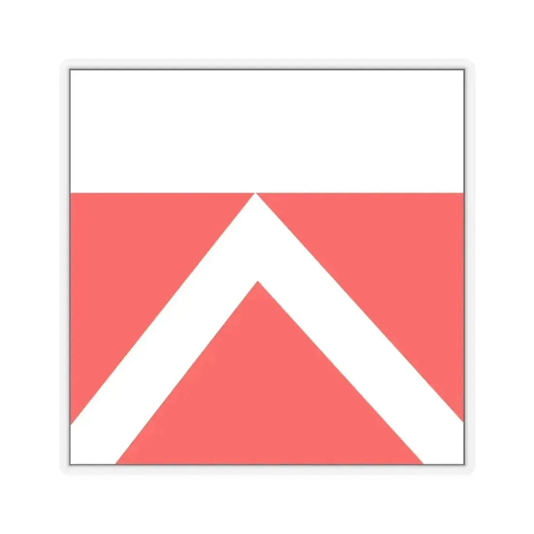 Flag of Yens Switzerland - STICKER Vinyl Kiss-Cut Decal 4 Inch Transparent - The Sticker Space