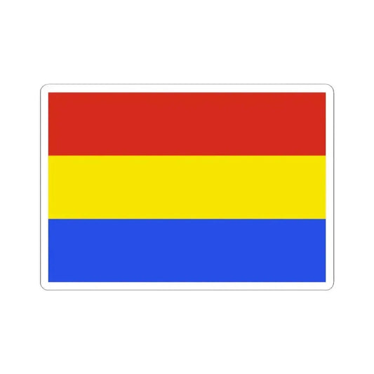 Flag of Yocalla Bolivia (Bolivia) STICKER Vinyl Kiss-Cut Decal 2 Inch White - The Sticker Space