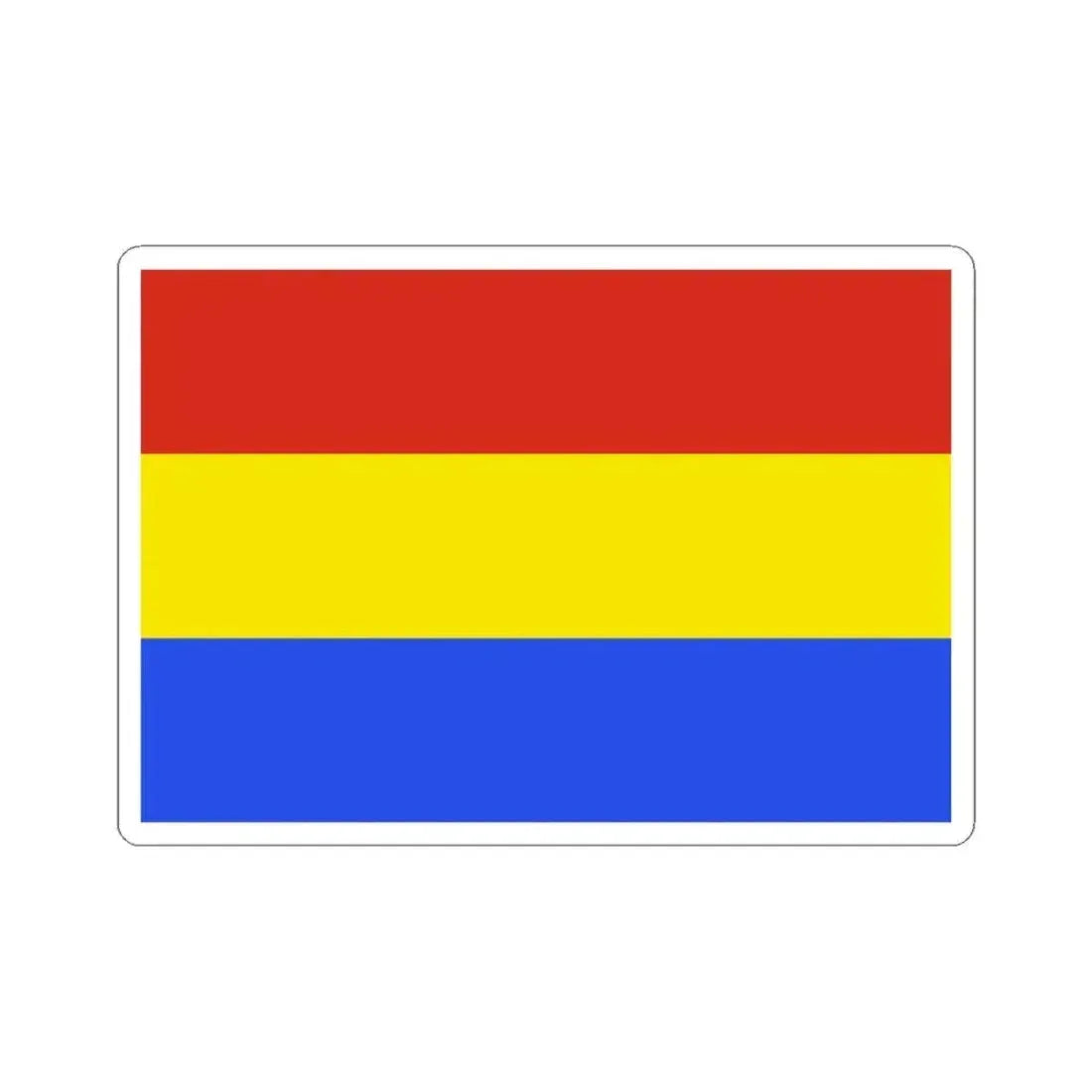 Flag of Yocalla Bolivia (Bolivia) STICKER Vinyl Kiss-Cut Decal 6 Inch White - The Sticker Space
