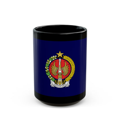 Flag of Yogyakarta Indonesia - Black Coffee Mug-15oz-The Sticker Space