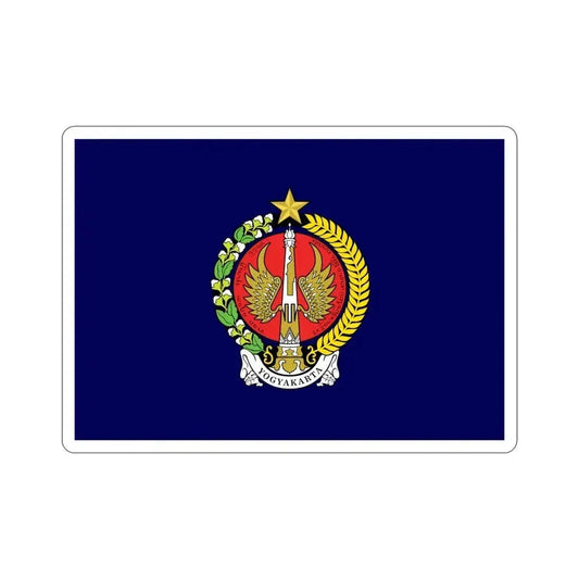 Flag of Yogyakarta Indonesia STICKER Vinyl Die-Cut Decal 6 Inch - The Sticker Space