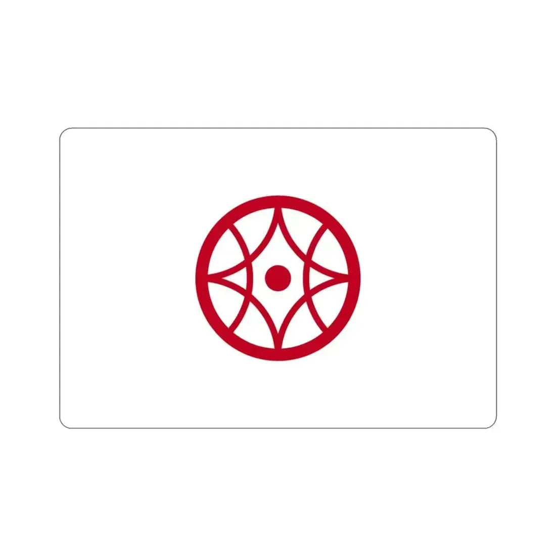 Flag of Yokkaichi Mie Japan STICKER Vinyl Die-Cut Decal 3 Inch - The Sticker Space