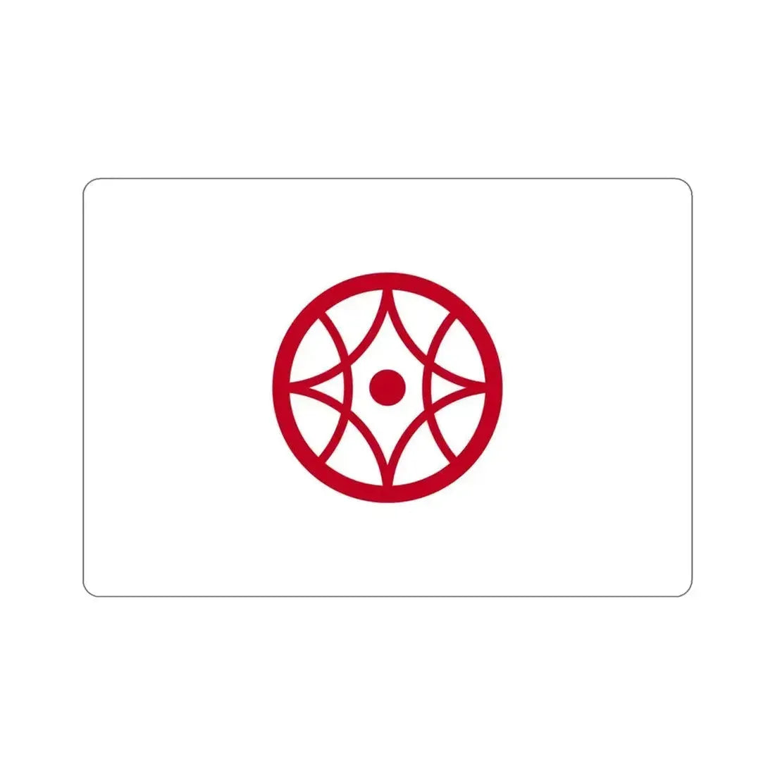 Flag of Yokkaichi Mie Japan STICKER Vinyl Die-Cut Decal 5 Inch - The Sticker Space