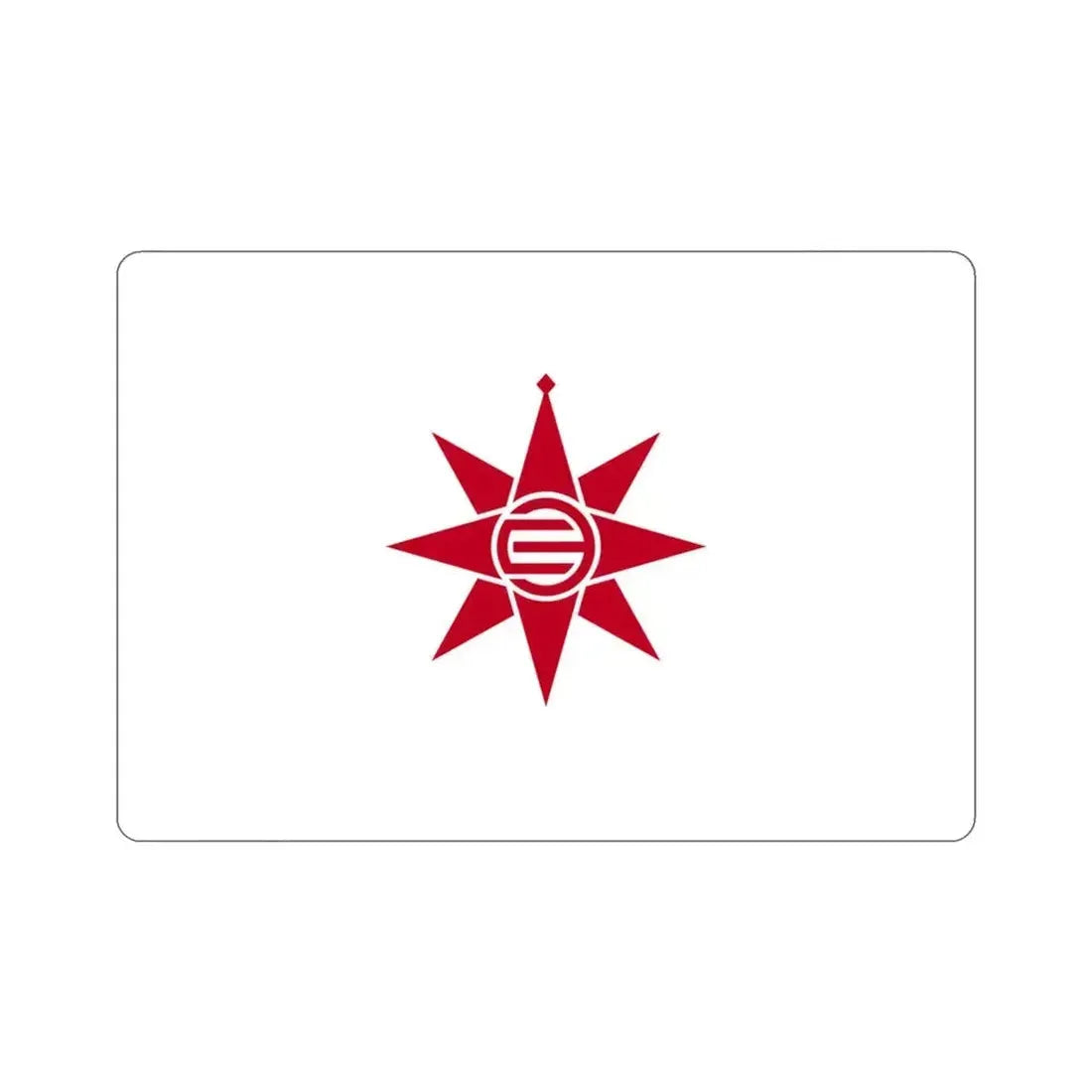 Flag of Yokosuka Kanagawa Japan STICKER Vinyl Die-Cut Decal 3 Inch - The Sticker Space