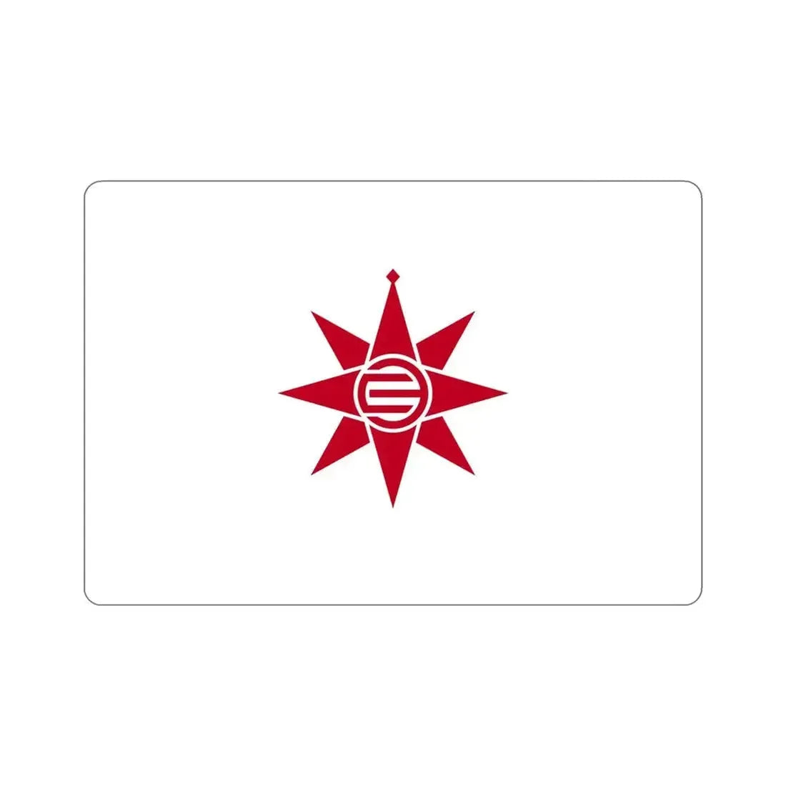 Flag of Yokosuka Kanagawa Japan STICKER Vinyl Die-Cut Decal - The Sticker Space