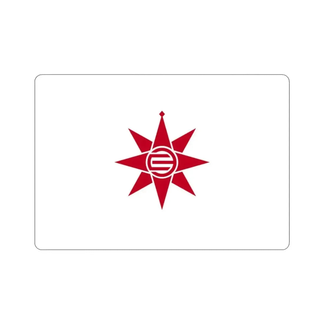 Flag of Yokosuka Kanagawa Japan STICKER Vinyl Die-Cut Decal - The Sticker Space