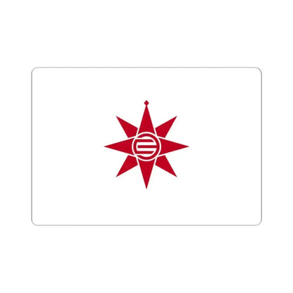 Flag of Yokosuka Kanagawa Japan - STICKER Vinyl Kiss-Cut Decal 2 Inch White - The Sticker Space