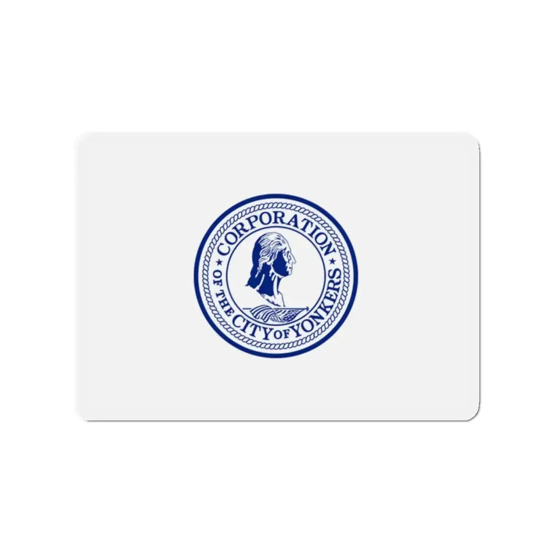 Flag of Yonkers New York - Refrigerator Magnet 2 Inch - The Sticker Space