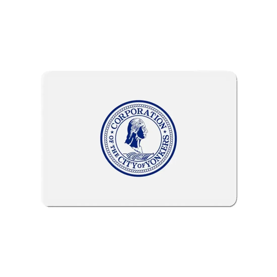 Flag of Yonkers New York - Refrigerator Magnet 4 Inch - The Sticker Space