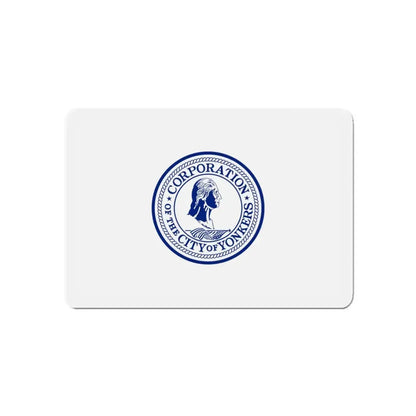 Flag of Yonkers New York - Refrigerator Magnet 5 Inch - The Sticker Space