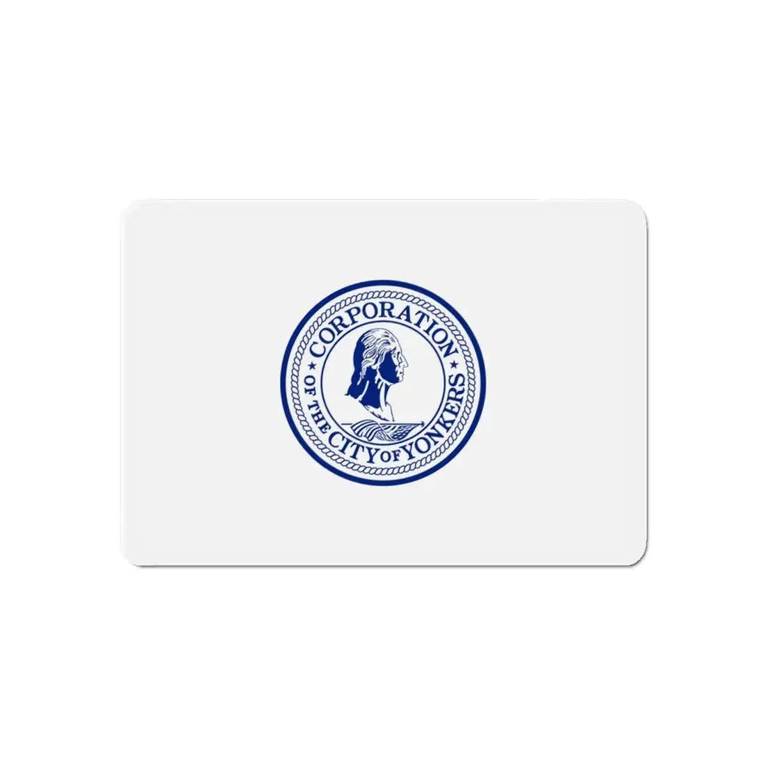 Flag of Yonkers New York - Refrigerator Magnet 6 Inch - The Sticker Space