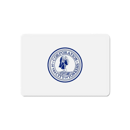 Flag of Yonkers New York - Refrigerator Magnet 6 Inch - The Sticker Space