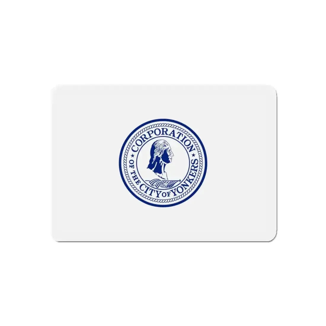 Flag of Yonkers New York - Refrigerator Magnet - The Sticker Space