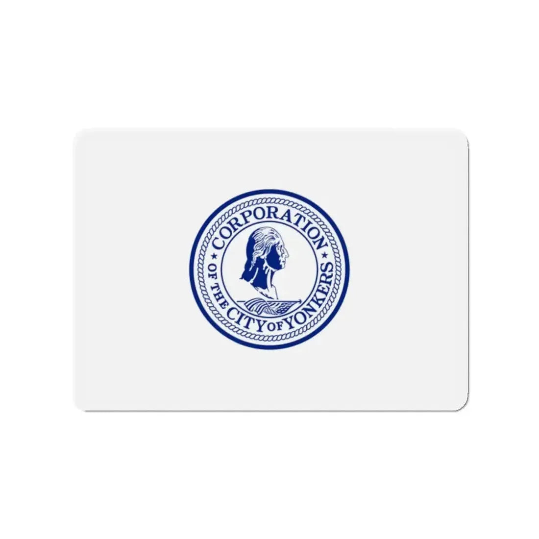 Flag of Yonkers New York - Refrigerator Magnet - The Sticker Space