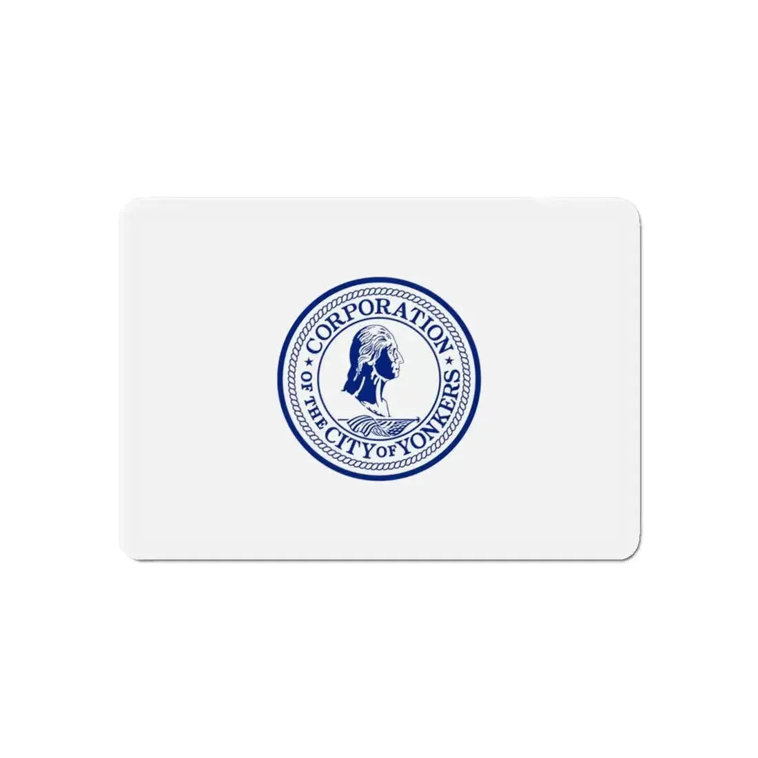 Flag of Yonkers New York - Refrigerator Magnet - The Sticker Space