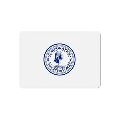 Flag of Yonkers New York - Refrigerator Magnet - The Sticker Space