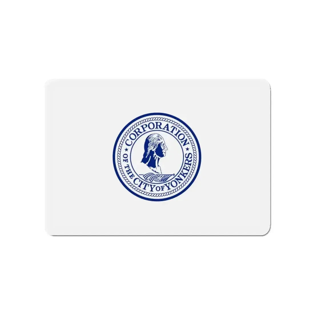 Flag of Yonkers New York - Refrigerator Magnet - The Sticker Space
