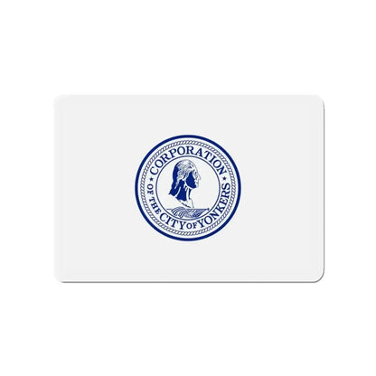 Flag of Yonkers New York - Refrigerator Magnet - The Sticker Space