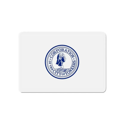 Flag of Yonkers New York - Refrigerator Magnet - The Sticker Space