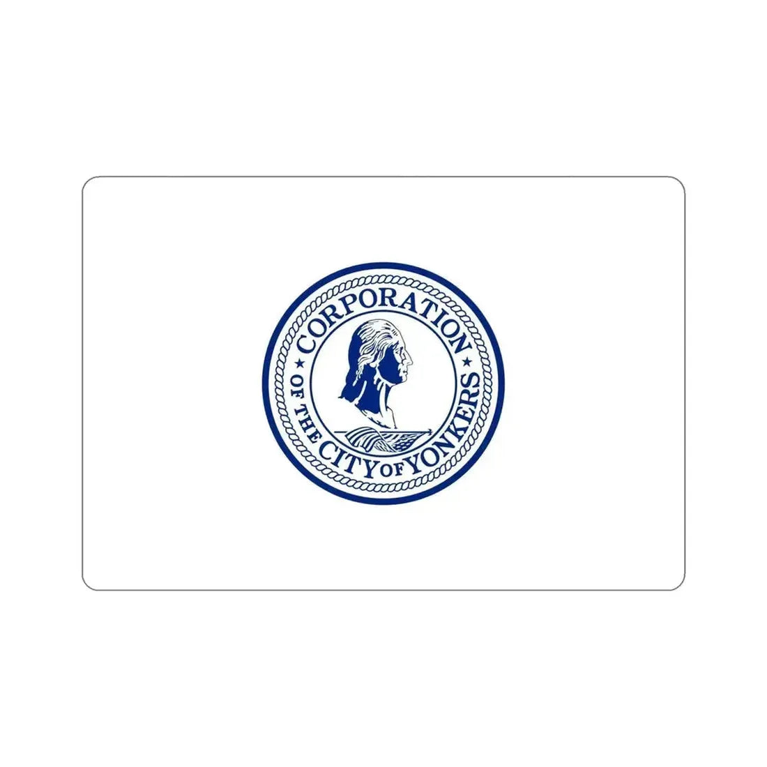 Flag of Yonkers New York USA STICKER Vinyl Die-Cut Decal - The Sticker Space
