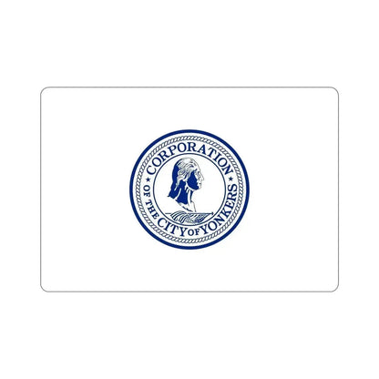 Flag of Yonkers New York USA STICKER Vinyl Die-Cut Decal - The Sticker Space
