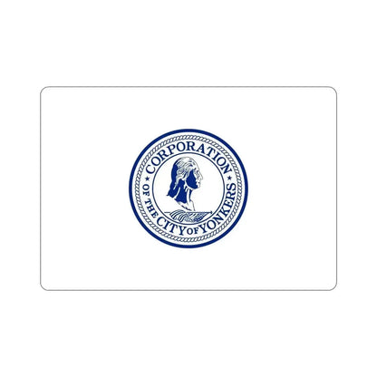 Flag of Yonkers New York USA STICKER Vinyl Die-Cut Decal - The Sticker Space