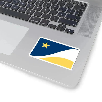 Flag of Yorba Linda California (United States) STICKER Vinyl Kiss-Cut Decal - The Sticker Space