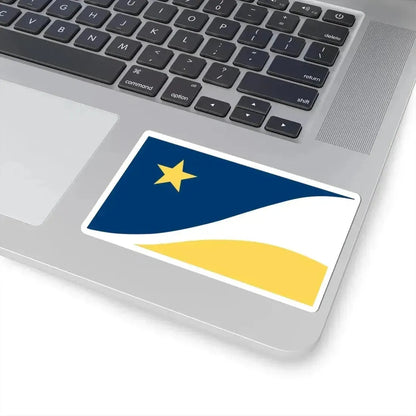 Flag of Yorba Linda California (United States) STICKER Vinyl Kiss-Cut Decal - The Sticker Space